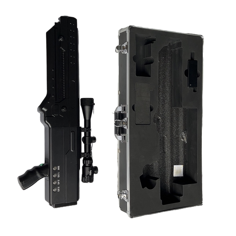  莆田手持便携式枪型低空防御反制四通道A型